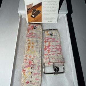 Authentic Upcycled Coco Chanel Camellia Sivella Watchband by Spark’l - size 3